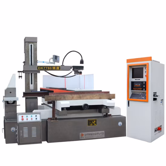 Taizhou Dk7780 Станок для электроэрозионной резки с ЧПУ Быстрый станок для резки проволоки